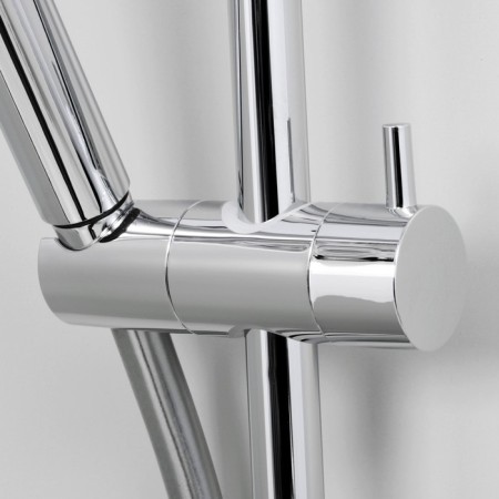 Shower set of Wasserkraft A142, watering can 1 mode, stand, hose, chrome-2