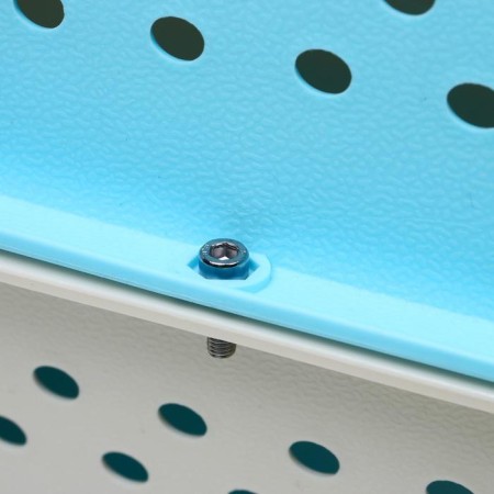 Carriage for animals is plastic, 47.5 x 33 x 31 cm, blue-8