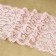 Lace elastic fabric, 175 mm × 2.7 ± 0.5 m, powder color