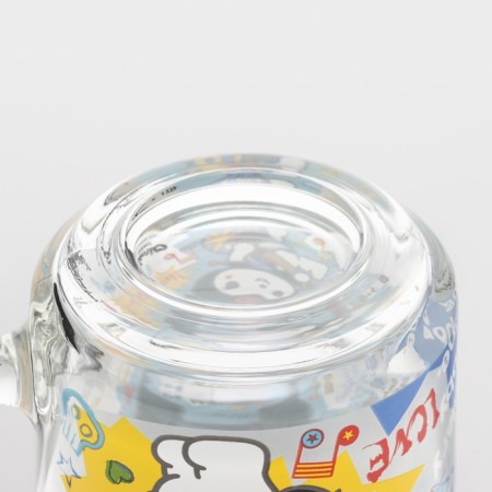 Glass mug "Kuromi. Graffiti ", 230 ml, gift packaging-5