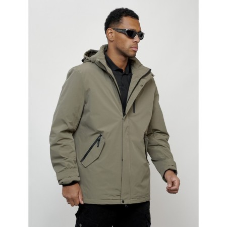 Male park, size 58, gray color-6