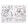 Training coloring for numbers and figures "Construction equipment", size - 14.8 × 21 cm, 8 p.