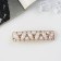Hair hair clip "Gloria" Tenderness straight, 9 cm