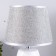 E14 40w 4 40W -gray 20x20x34 cm Risalux table lamp "Isabella"