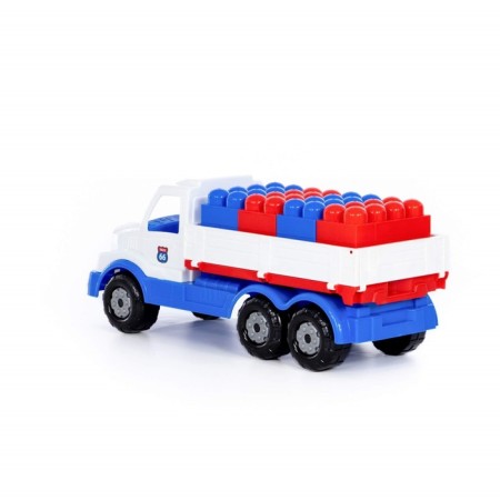 Air Brown "Stalker", white-blue color + constructor "Junior", 20 elements-2