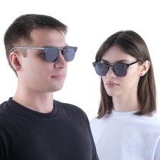 Очки солнцезащитные "OneSun", uv 400, 14 х 14 х 4.5 см, линза 4.5 х 5 см, черные