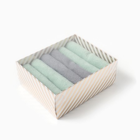 Set of terry towels Ethel Mint 30x30 cm - 6 pcs, 100% cotton-6
