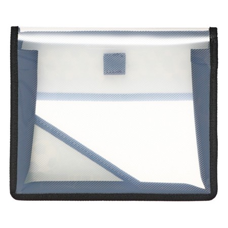 A5 notebook folder (230 x 190 x 50 mm), with Velcro valve, plastic/textiles, PM-A5-03 "Goal"-2
