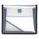 A5 notebook folder (230 x 190 x 50 mm), with Velcro valve, plastic/textiles, PM-A5-03 "Goal"