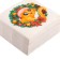 New Year's wipes “Happy New Year: Wreath”, single -layer, 24x24 cm, 50 pcs.