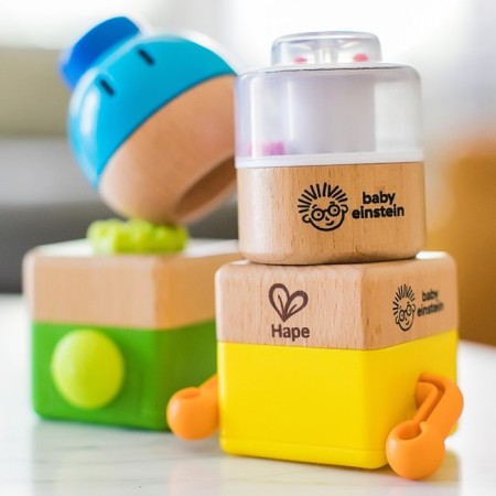 Developing toy Hape "4 skills" for newborns-3