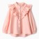 Blouse for the girl minku color is light pink, height 122 cm