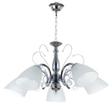 Tsinnia chandelier 5x40W E27 chrome 59x59x92 (52) cm