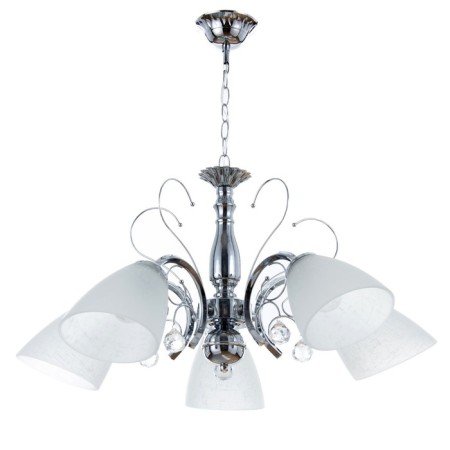 Tsinnia chandelier 5x40W E27 chrome 59x59x92 (52) cm
