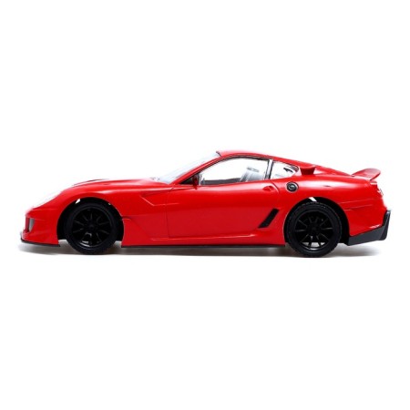 Radio -controlled machine "Sports", 1:16, works from batteries, red color-1