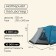 Tart tourist, camping maclay Fergen 4, 4-seater, with vestibule