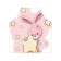 Apron kitchen with a photo print "Star Bunny", adjustable, size OS
