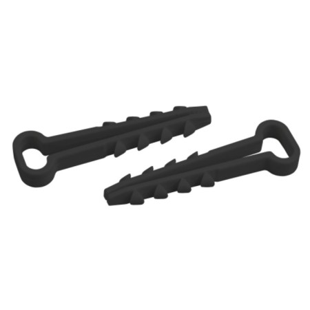 Dowel clamp era DXP-5-10-b-10 for a flat cable 5-10 mm black