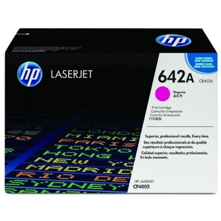 Toner Cartridge HP 642A CB403A Purple for HP CLJ CP4005 (7500