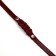 Leather leather single -layer embossed, elongated, 2 m x 1.6 cm brown