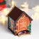 Tea house "Let the New Year give a fairy tale" 10.5x9.5x12 cm