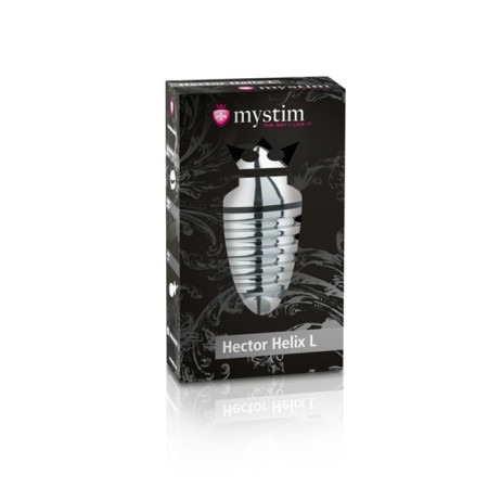 Anal traffic jam Mystim Hector Helix L, electrical stimulation, 11.5 cm, d = 5 cm-4
