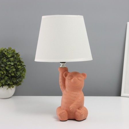 Table lamp "Misha" 1x40W E14 orange 19.5x19.5x36cm