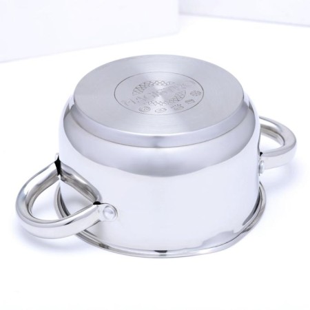 Magistro klimena stainless steel pan, 1.7 l, lid-durglog, plum nose, capsule, induction-4