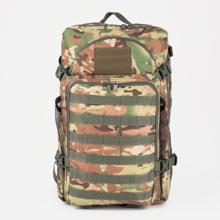 Tactical backpack, TAIF, 35 l, lightning department, 3 outer pockets, camouflage color/beige-2