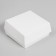 Box under a bento-port without a window, white, 12 x 12 x 7 cm
