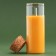 New Year's candle in a flask "Orange"