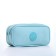 Cosmetic bag 2x Style, 21*6*9.5, 2 Potod on zippers, blue