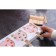 Ice cream form "cats", silicone, 38 × 14.5 × 2.5 cm, 4 cells, white color