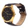 Men's wristwaters "Colton", eco-leather strap, D-4 cm