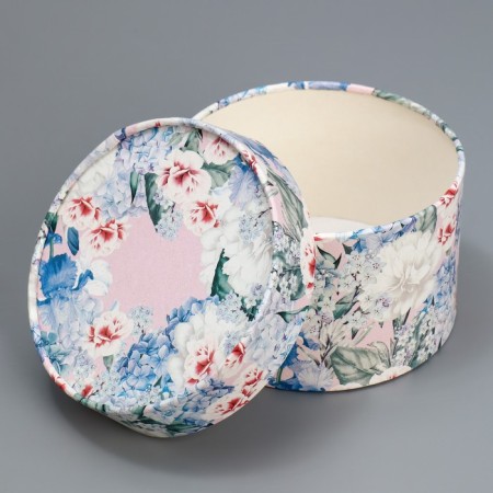 Gift box, packaging, "flowers", 13 x 8.5 cm-1