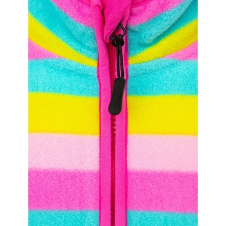 Fleet from a lightning fleece for a girl, height 122 cm-6