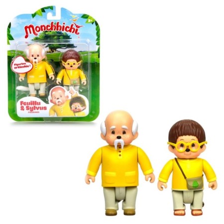 Monchichi figures "Lifi and Silvus"-1
