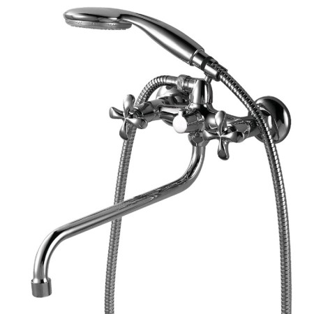 Lemark Flora LM0151C bathtub mixer, with a round pour 320 mm, color chromium