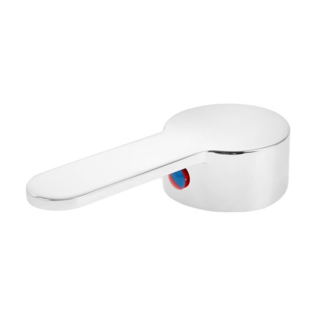 Zein mixer handle, under a 35 mm cartridge, zinc, chromium color