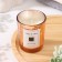 Aromatic candle in a glass "Dream Star", lavender, 5.5x6, cm