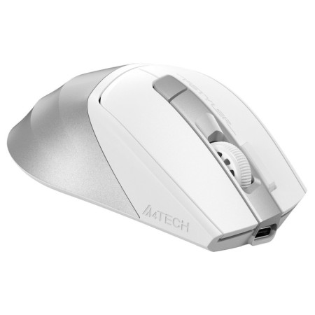 Mouse A4Tech FSTYLER FB45CS AIR White/optical silver (2000DPI) Silent wireless B 103385-2