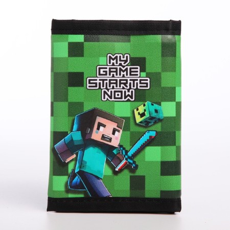 Gift set for the boy "Play now", wallet, notebook, pencil-4