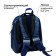 School frame backpack, 37 x 28 x 19 cm, calligrata to "cool cosmos", blue