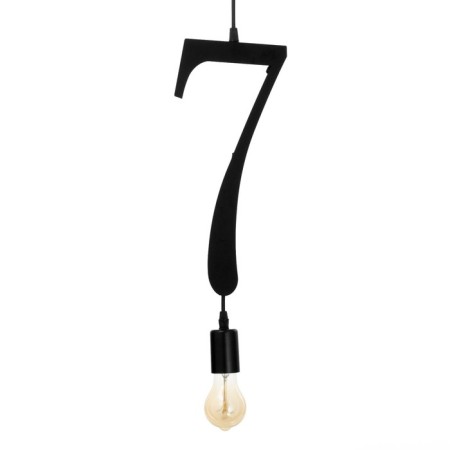Bayerlux lamp "Figure 7" E27 40W Black 35x20 cm-4