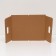 Box for a cake with a window, craft, 30 x 40 x 12 cm