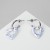 White-blue in silver