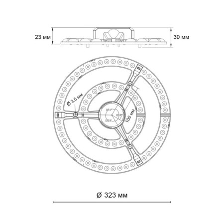 LED 72W module C DU 2.4g /Smart /RGB 3000-4200-6500K D323 IP20-1