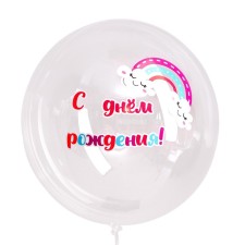Sticker on a balloon 