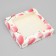 Confectionery packaging, a box with lamination "Tulips", 20 x 20 x 4 cm