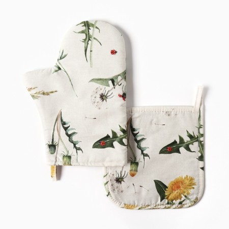 Set Ethel Dandelion: Mittens-Open 20x27 cm, Trusion 19x19cm, 100% HL, Sarzha 178 g/m2 10805